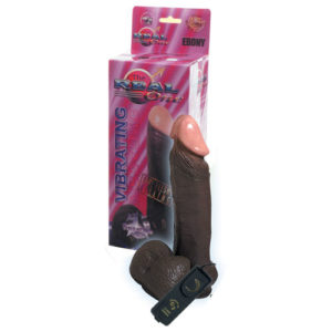 real one 8 inch black vibrating poppers planet