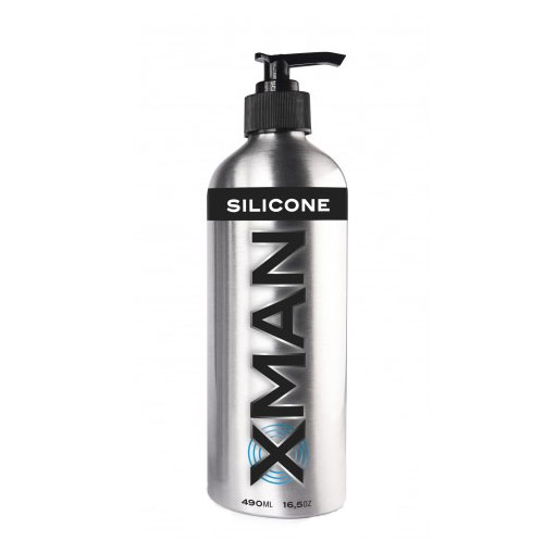 lubricating gel x man silicone 490 ml poppers planet
